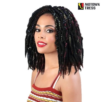 Motown Tress Fluffy Passion Twist Braid - C14.PASSN