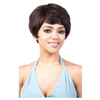 Motown Tress Go Girl Curlable Human Hair Wig - GGH-EASY