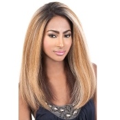 Motown Tress Human Hair Blend Braid Lace Front Wig - HBLDP.HUE