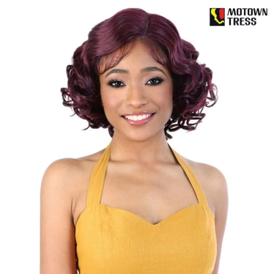 Motown Tress Synthetic HD Invisible Lace Front Wig - LDP-AMORA