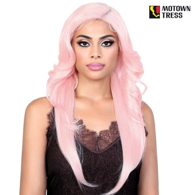 Motown Tress Synthetic Curve Part Lets Lace Wig - LDP-CURVE4