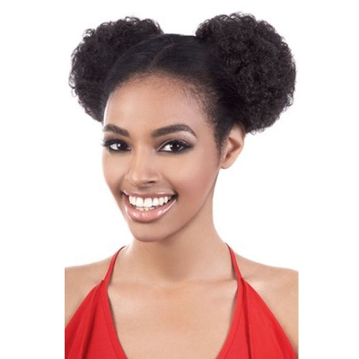 Motown Tress PONYDO CURLABLE AFRO KINKY WIGLET 2PACK - PD-AFRO2PC