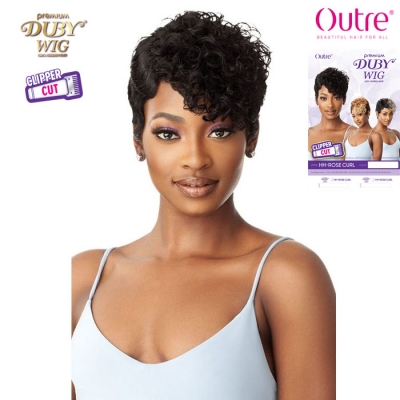 Outre 100% Human Hair Premium Duby Clipper Cut Wig - HH ROSE CURL