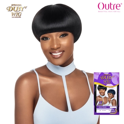 Outre Human Hair Premium Duby Wig - BOWL FRINGE