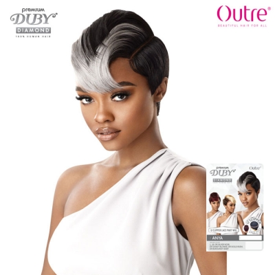 Outre Human Hair Premium Duby Diamond U Clipper Lace Part Wig - ANYA