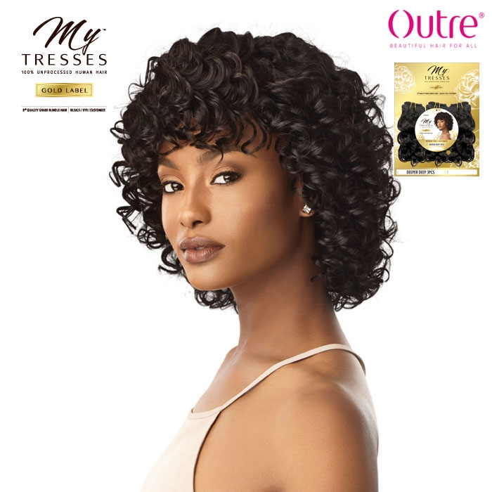 Outre Mytresses Gold Label Unprocessed Human Hair Weave Deeper Deep Pcs