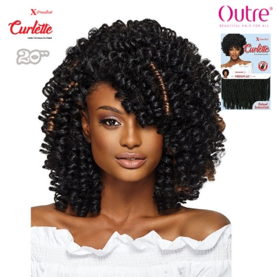 Outre X-Pression Crochet Braid - CURLETTE MEDIUM 20