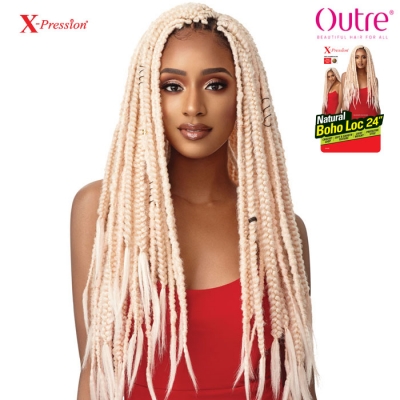 Outre X-Pression Crochet Braid - NATURAL BOHO LOC 24