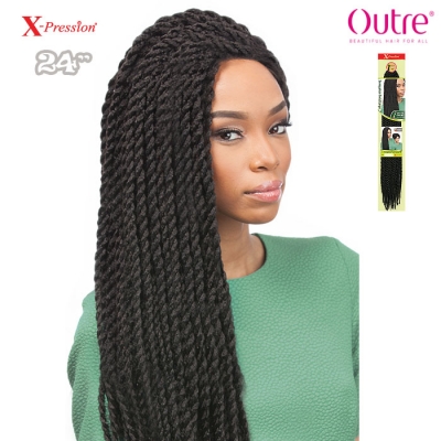 Outre X-Pression Crochet Braid - SENEGALESE TWIST LARGE 24