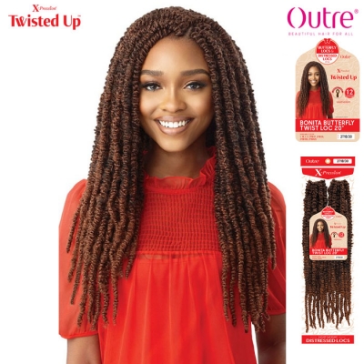 Outre X-Pression Twisted Up Bonita Butterfly Twist Locs 20 Braid