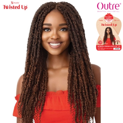 Outre X-Pression Twisted Up 2X BONITA CRUSH LOCS Crochet Braid 24