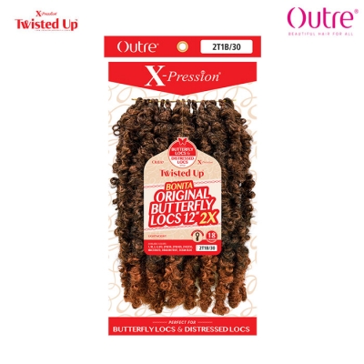 Outre X-Pression Twisted Up Synthetic Braid - BONITA ORIGINAL BUTTERFLY LOCS12 2X