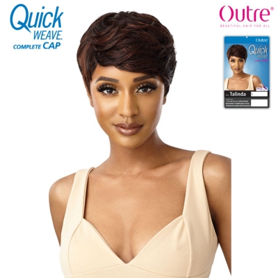 Outre Synthetic Quick Weave Complete Cap Wig - TALINDA