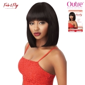 Outre Unprocessed Human Hair Fab & Fly Full Cap Wig - MISTY