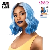 Outre Synthetic Color Bomb Swiss Lace Front Wig - JHALAY