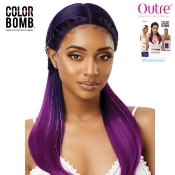 Outre Synthetic Color Bomb Swiss Lace Front Wig - MYSTIQUE