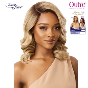 Outre Synthetic L-Part Swiss Lace Front Wig - DAVITA