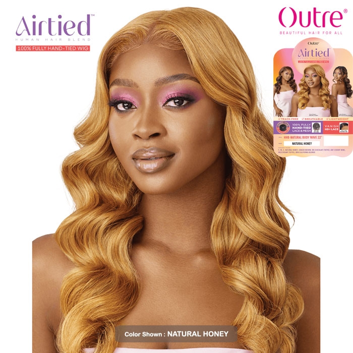 Outre Airtied Human Hair Blend Glueless 13X6 HD Lace Front Wig - HHB ...