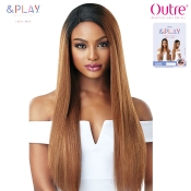 Outre &Play Human Hair Premium Blend Swiss Lace Wig - SAGE