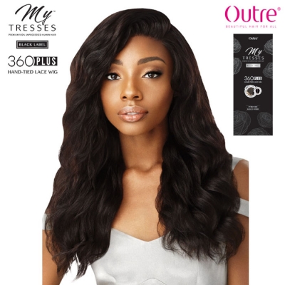 Outre Mytresses Black Label 100 Unprocessed Human Hair 13X6 Vixen 360 Frontal Lace Wig - LOOSE BODY