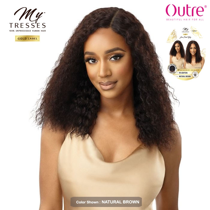 Outre Mytresses Gold Label Unprocessed Human Hair Lace Front Wig Hh Adaysha