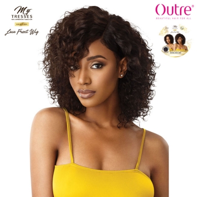 Outre MyTresses Gold Label Unprocessed Human Hair Lace Front Wig - NATURAL BOHO JERRY