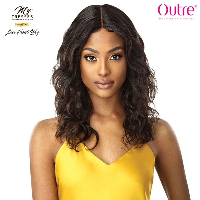 Outre Mytresses Gold Label Unprocessed Human Hair Lace Front Wig Natural Body