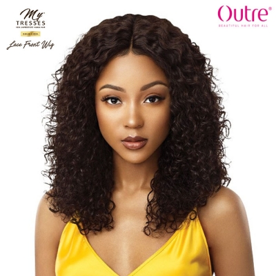 Outre MyTresses Gold Label Unprocessed Human Hair Lace Front Wig - NATURAL JERRY 18-20