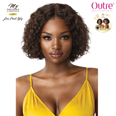 Outre MyTresses Gold Label Unprocessed Human Hair Lace Front Wig - NATURAL JERRY BOB