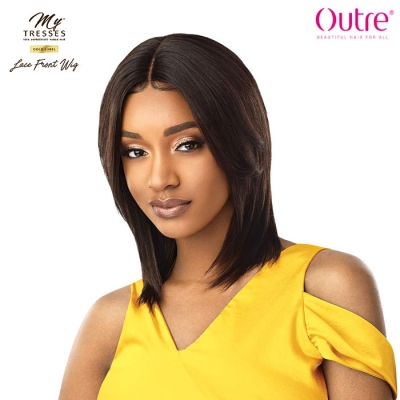 Outre Mytresses Gold Label Unprocessed Human Hair Lace Front Wig - NATURAL STRAIGHT 16-18