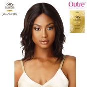 Outre MyTresses Gold Label 100% Unprocessed Human Hair Lace Front Wig - NATURAL WAVE 14