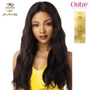 Outre MyTresses Gold Label 100% Unprocessed Human Hair Lace Front Wig - NATURAL WAVE 26