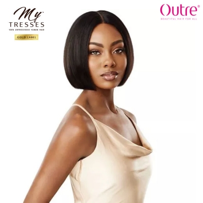 Outre MyTresses Gold Label 100% Unprocessed Human Hair Lace Front Wig - HH-RAVINA