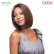 Outre Simply Non-Processed BRAZILIAN NATURAL STRAIGHT BOB Lace Front Wig