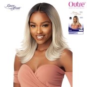 Outre Synthetic Swiss Lace I-Parting Lace Front Wig - LOIS