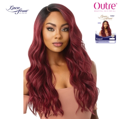 Outre Synthetic I-Part Swiss Lace Front Wig - RAQUEL