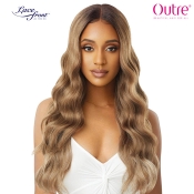 Outre Synthetic Sleeklay Part HD Lace Front Wig - IDINA