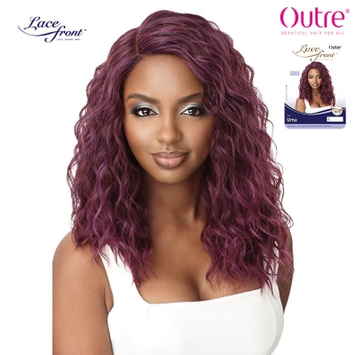 Outre Synthetic I-Part Swiss Lace Front Wig - UMA