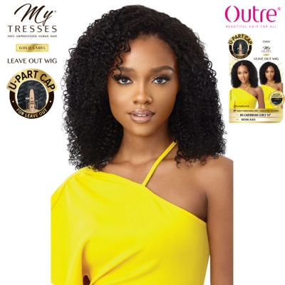 Outre Mytresses Gold Label Unprocessed Human Hair Leave Out Wig - HH CARIBBEAN CURLY 14