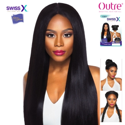 Outre Synthetic Swiss X Lace Front Wig - VIXEN YAKI