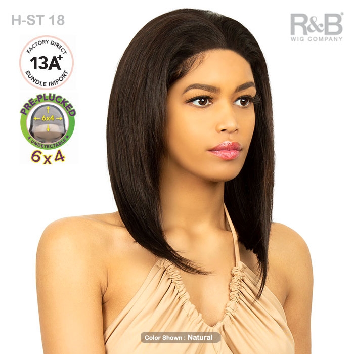 Randb Collection 13a 100 Unprocessed Brazilian Virgin Remy Hair Lace Front Wig H St18