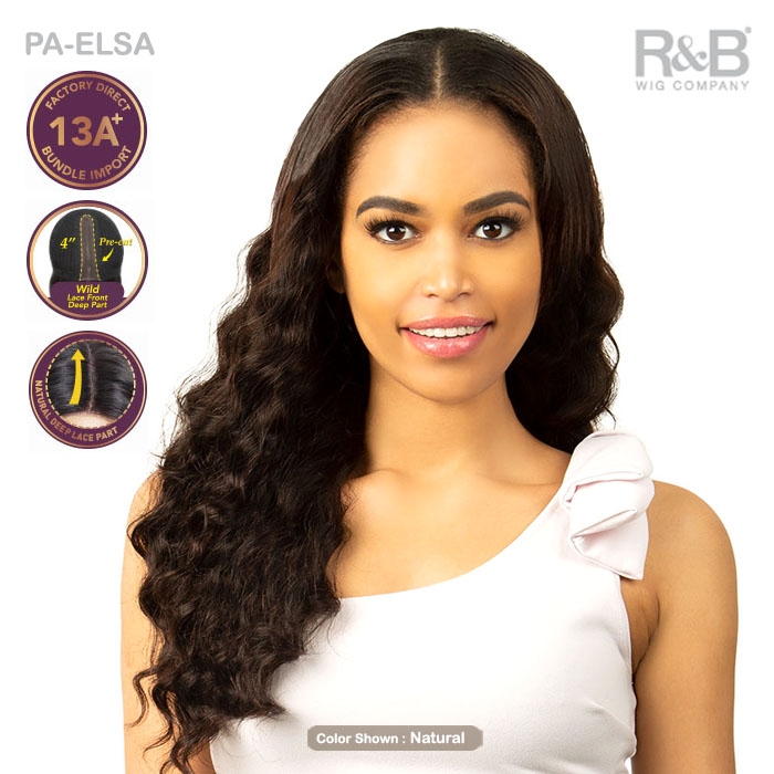Randb Collection 13a 100 Unprocessed Brazilian Virgin Remy Hair Deep Part Lace Front Wig Pa Elsa