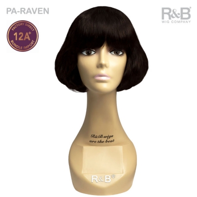 R&B Collection 12A 100% Unprocessed Brazilian Virgin Remy Hair Wig - PA-RAVEN