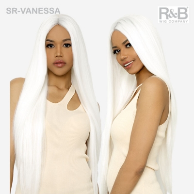 R&B Collection Prestigious 100% Handmade Human Hair Blended Swiss Lace Wig - SR-VANESSA