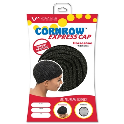 Vivica A Fox Cornrow Express Cap Horseshoe - CEXHR-S