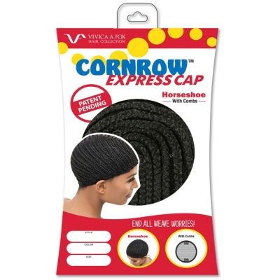 Vivica A Fox Cornrow Express Horseshoe with Comb - CEXHRCB-S