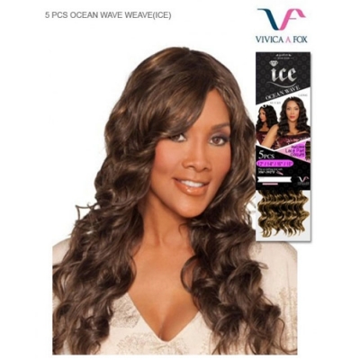 Vivica A Fox Weave Extentions 5 PCS OCEAN WAVE WEAVE - ICE5OW18