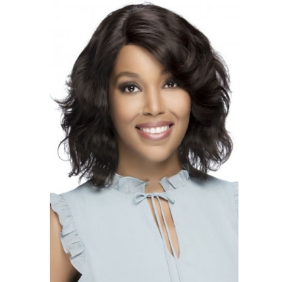 Vivica A Fox Remi Hair Natural Brazilian Swiss Lace Front Wig - KACEY