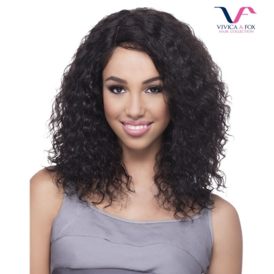 Vivica A Fox Brazilian Natural Remi Human Hair Natural Baby Swiss Lace Front Wig - LODI